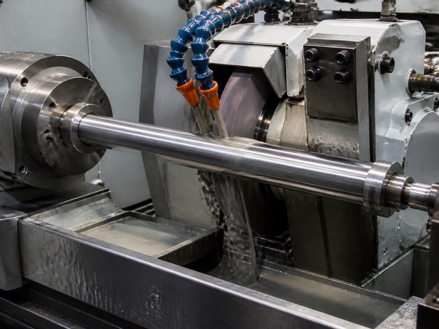 Precision shaft grinding