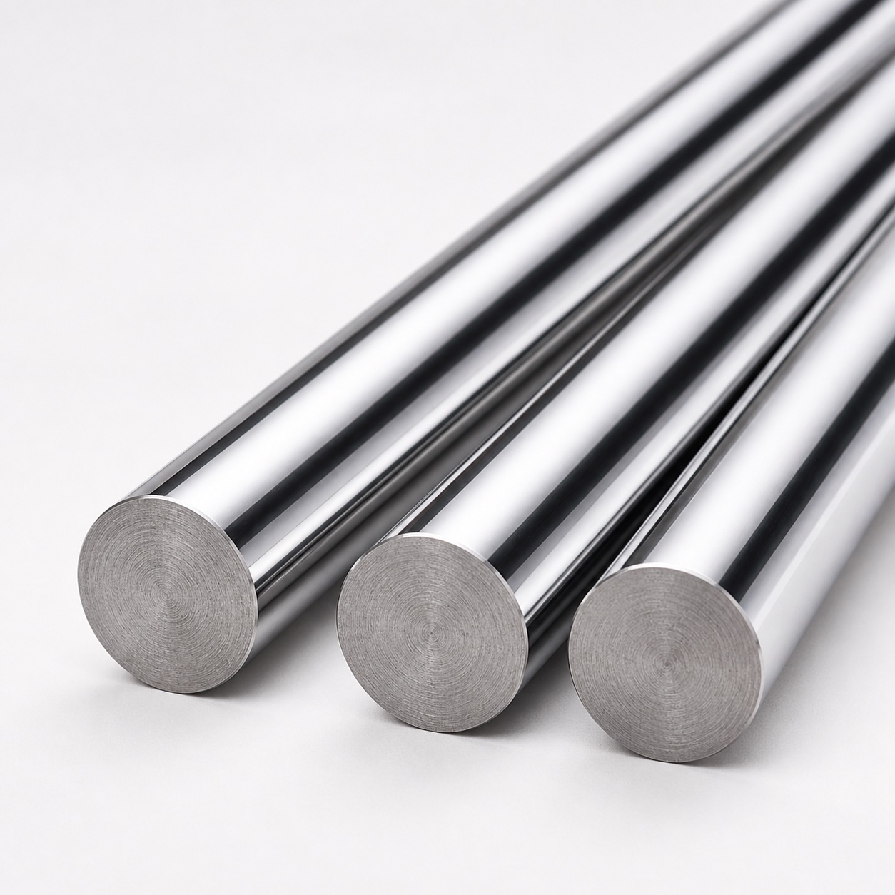 45 Steel Induction-Hardened Chrome Shaft view 3
